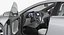 tesla cars big 3 3D model