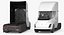 tesla cars big 3 3D model