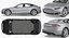 tesla cars big 3 3D model
