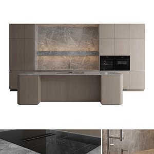 3D Kitchen set 21 model