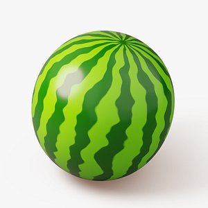 3D Watermelon Stylized