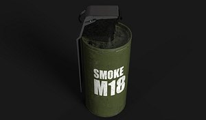 3D smoke grenade