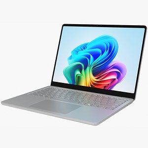 3D model Microsoft Surface Laptop 13 Platinum