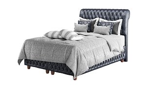 bed chester promo meubles 3D model