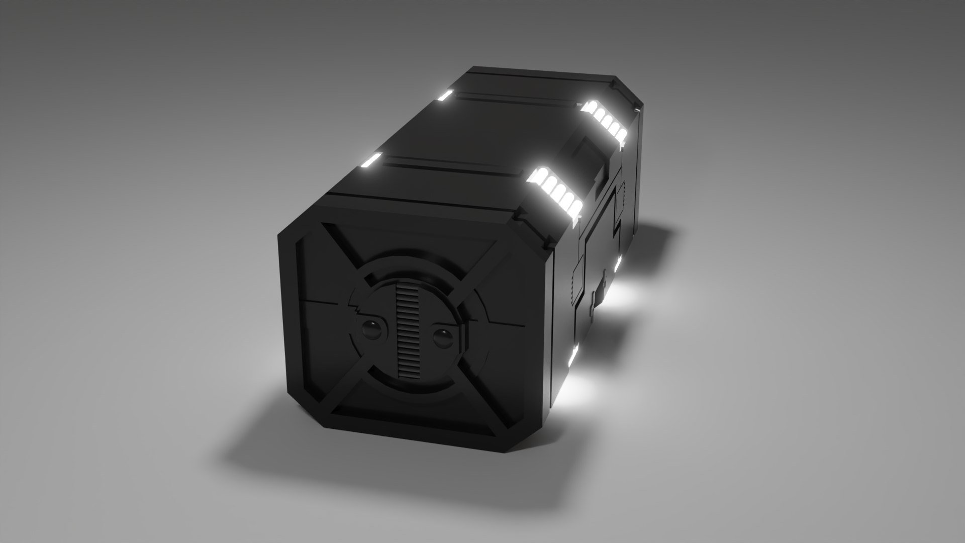 3D Sci-fi Barrel - TurboSquid 1651022