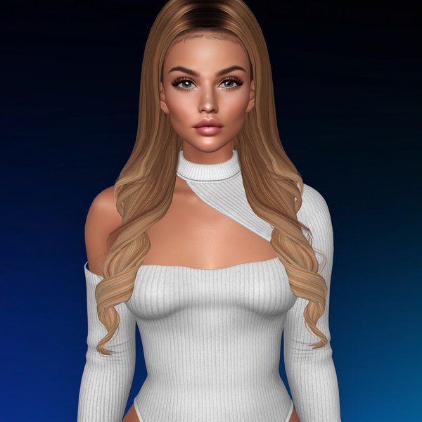 Penteado feminino, cabelo Modelo 3D $9 - .3ds .blend .dae .fbx