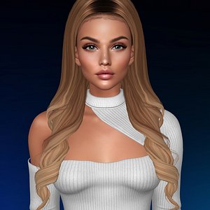 hairstyle secondlife model