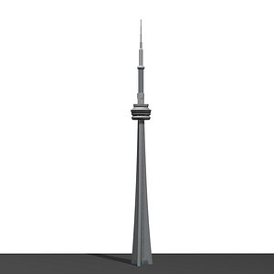 cn tower 3d max
