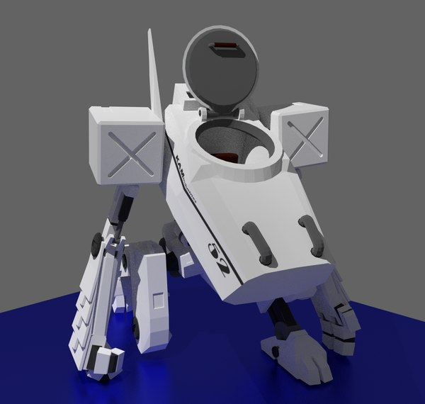 Free 3D mech digitigrade rigged - TurboSquid 1294042