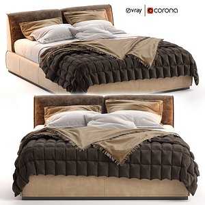 monolith bed ditre italia model