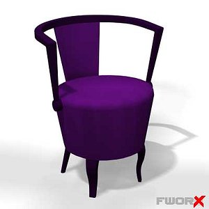 3d model armchair chair