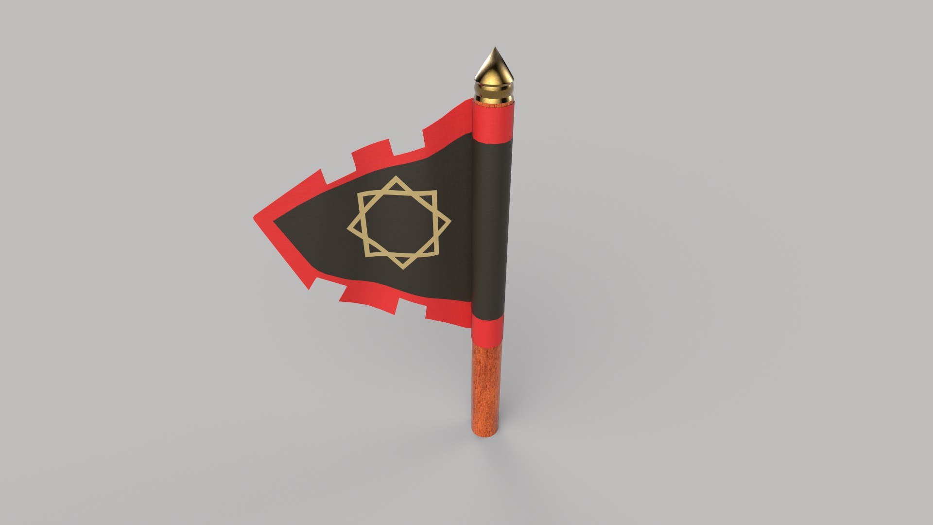 Stylized Flag 3D - TurboSquid 1844747