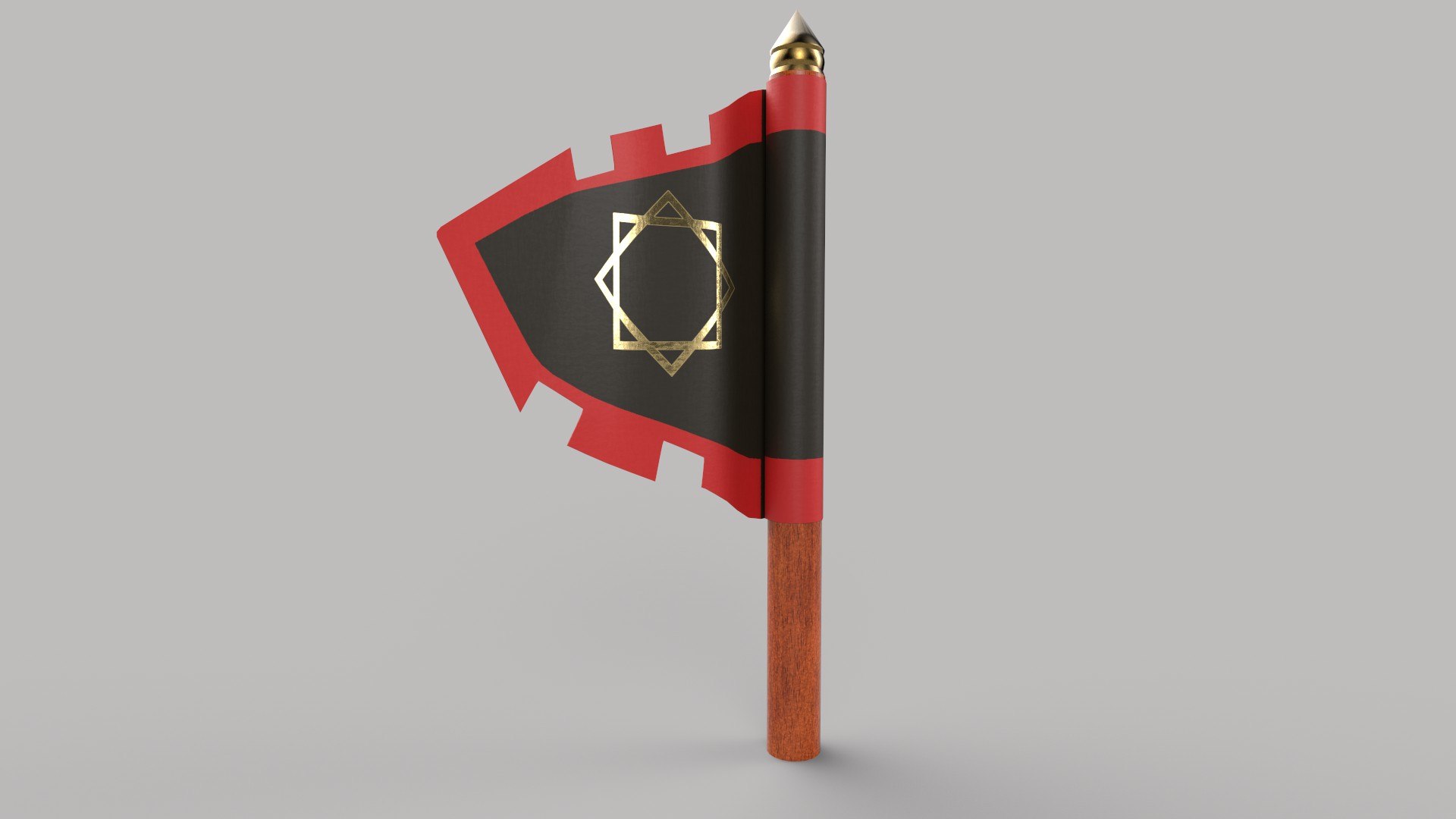 Stylized Flag 3D - TurboSquid 1844747