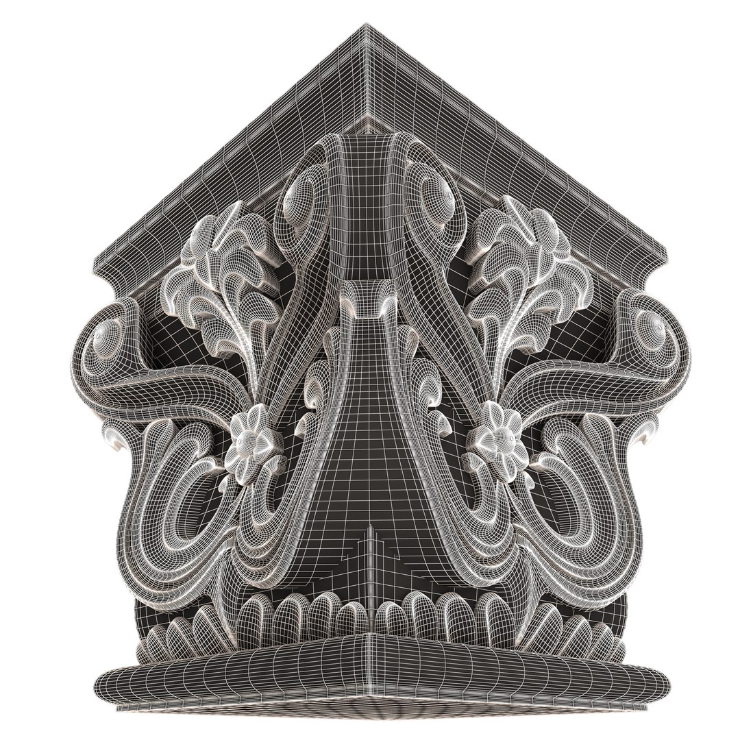 Carved Capital 0702 3D model https://p.turbosquid.com/ts-thumb/q5/RGbpAh/4n/wireframehighcarvedcapital07024/jpg/1662836565/1920x1080/fit_q87/56a32677e86254271b358707b18a24173eb0d303/wireframehighcarvedcapital07024.jpg