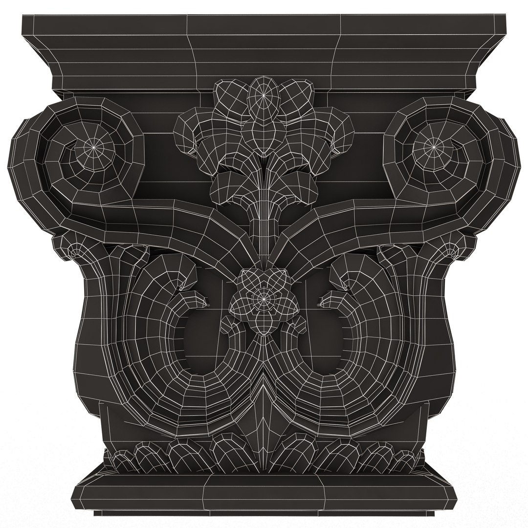Carved Capital 0702 3D model https://p.turbosquid.com/ts-thumb/q5/RGbpAh/a5/wireframelowcarvedcapital07025/jpg/1662836701/1920x1080/fit_q87/6b42c2bd814ec67b84fe28436dd883a9adc0f524/wireframelowcarvedcapital07025.jpg
