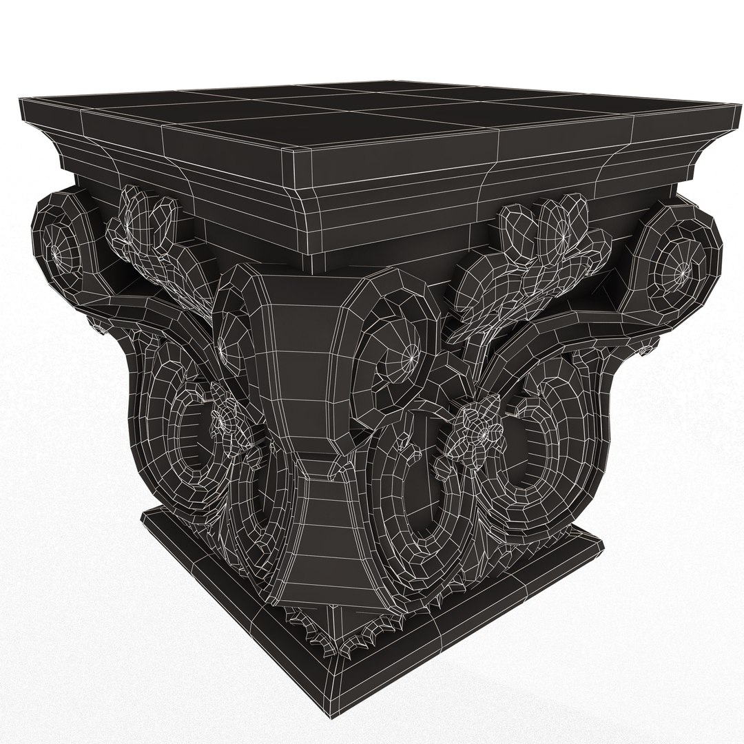 Carved Capital 0702 3D model https://p.turbosquid.com/ts-thumb/q5/RGbpAh/kS/wireframelowcarvedcapital07022/jpg/1662836646/1920x1080/fit_q87/b6ea0954ad77135b75386c9011db9b2a4e30c574/wireframelowcarvedcapital07022.jpg
