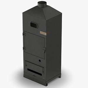 3D model Papal Conclave Smoke Oven PBR Unwraped