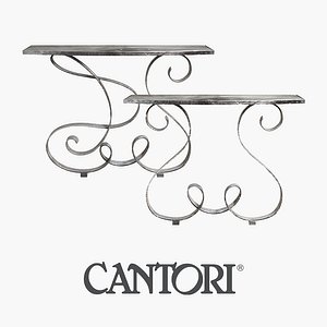 cantori miro art set 3d model