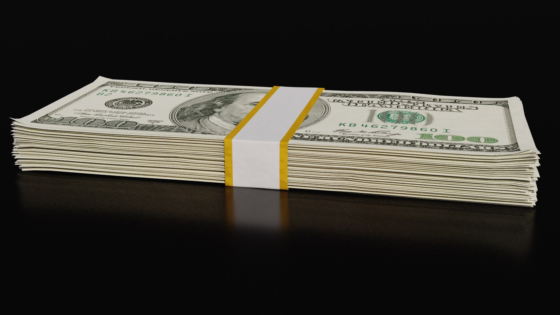 Money Stack - Modelled 3D - TurboSquid 1694974