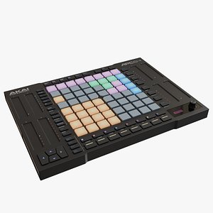 3D AKAI Professional APC 64 model