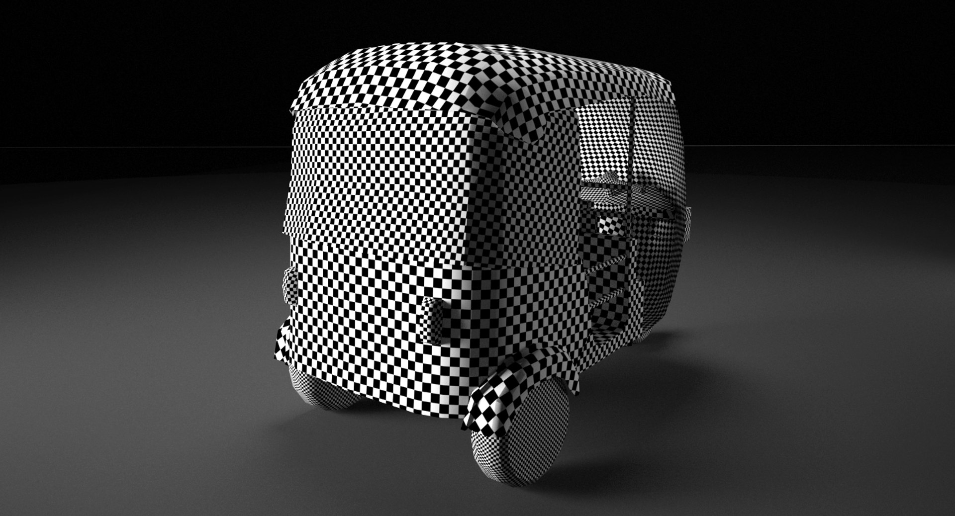 3d Model Auto Rickshaw