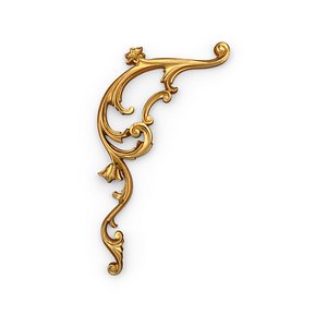 Classic decor ornament 338 3D model