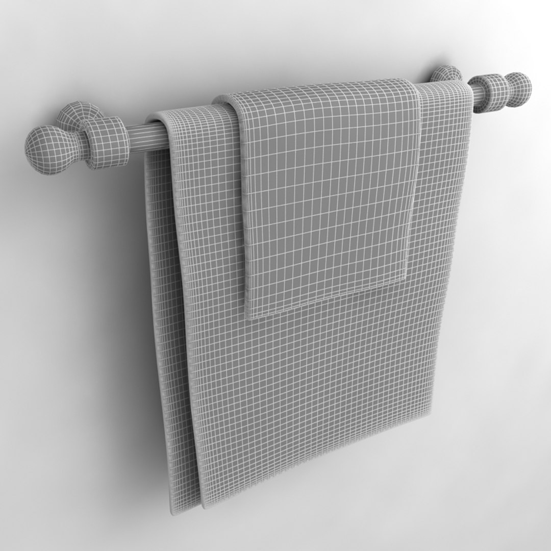 Towel Rack 3ds