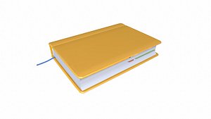 Books Notebook 3D model