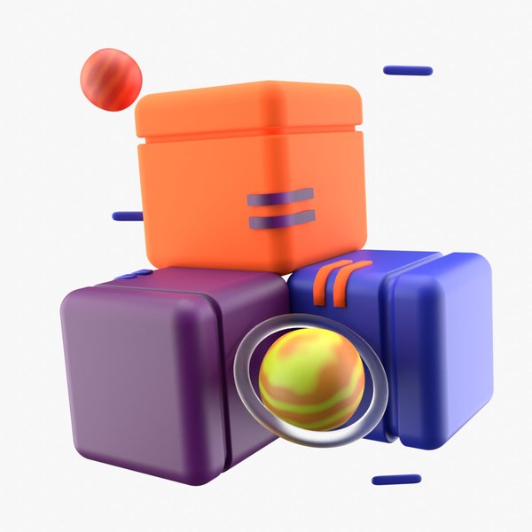 Blockchain Modelo 3D - TurboSquid 2293831