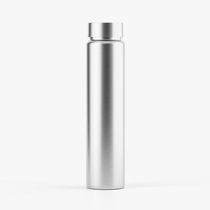 Aluminum Bottle 2 3D model
