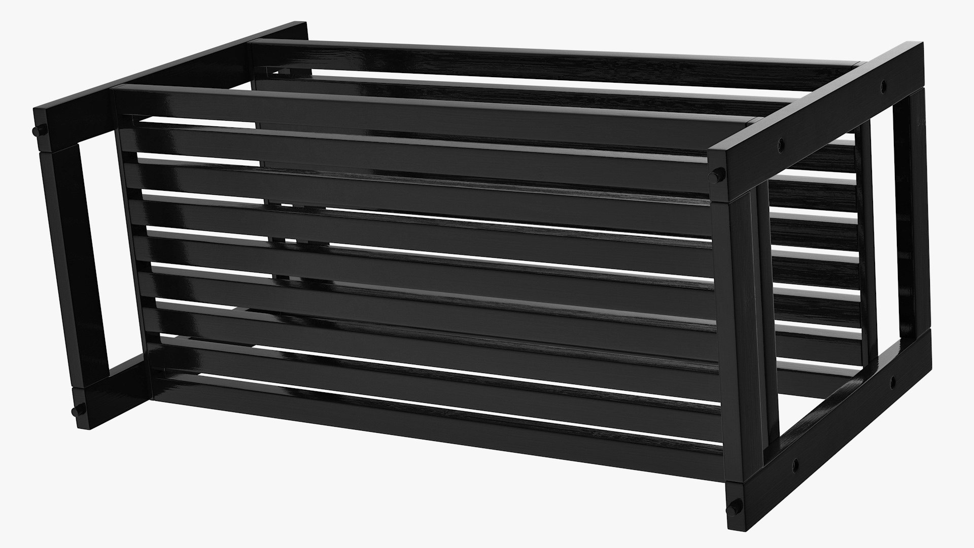 black stackable shoe rack 3D model https://p.turbosquid.com/ts-thumb/q6/7zfgEB/1U5MYYOT/blackstackableshoerack3dmodel010/jpg/1583994652/1920x1080/fit_q87/cbae0a098a3e5bde7ec9f6781e0903c7a4050de3/blackstackableshoerack3dmodel010.jpg