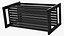 Black Stackable Shoe Rack