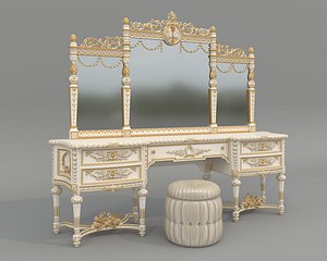 Classic Royal Baroque Vanity Set 6