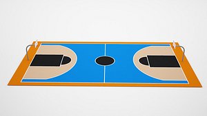 basketball court new 3D