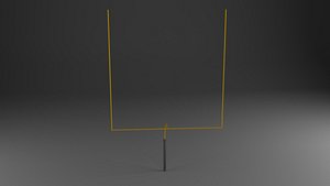 max american football upright goal post