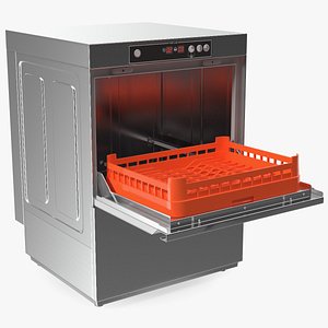 Commercial Dishwasher 3D model