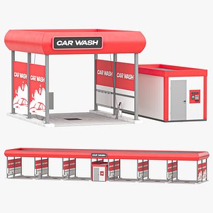 3D Self-service car wash