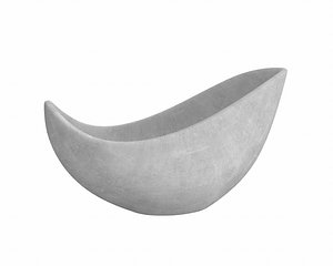 3D designer concrete bowl