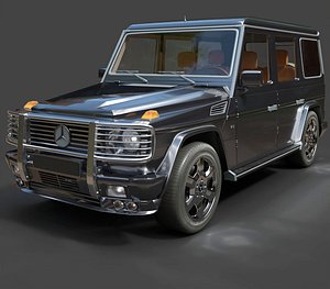 Mercedes-Benz G-Class W463 - High-Poly Luxury SUV 3D model