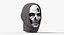 balaclava makeup skull face 3D