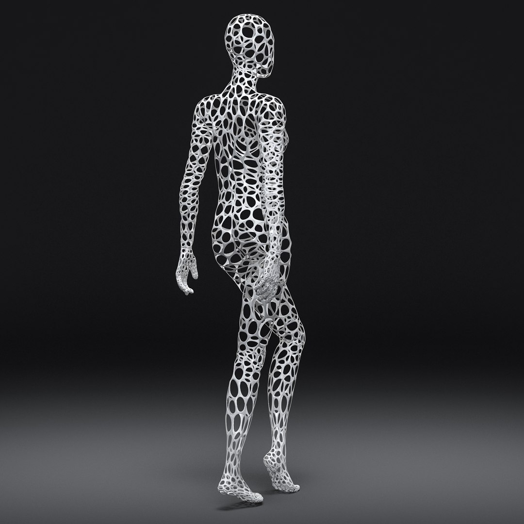 3D Female Wire Mannequin - TurboSquid 1173792