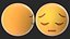 Sad Pensive Face Emoji