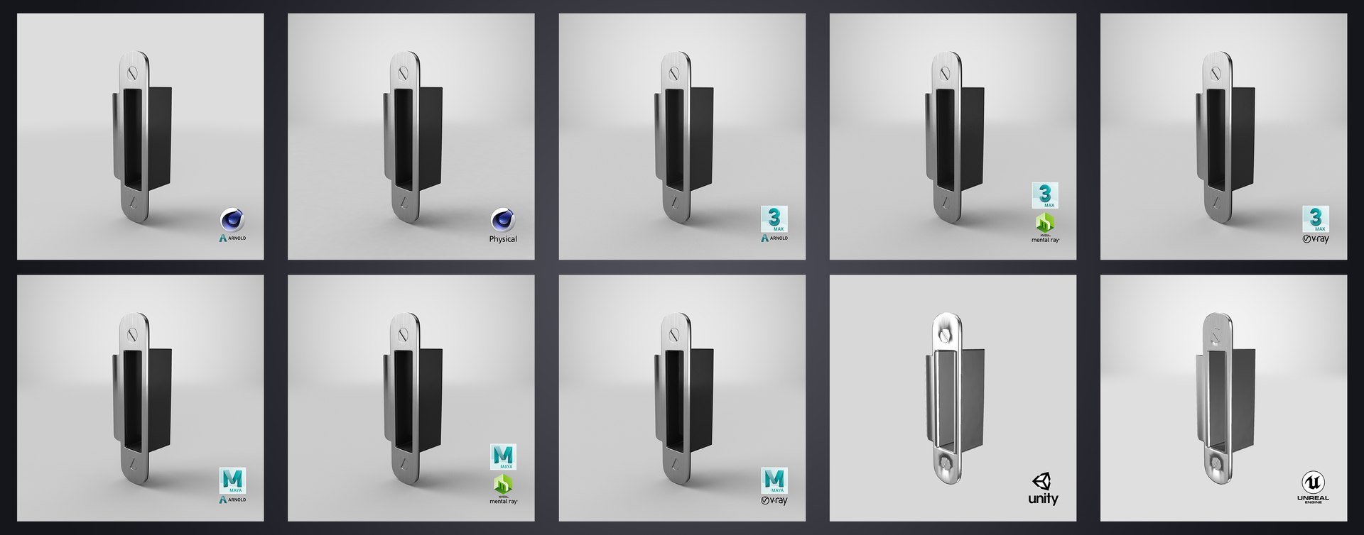 3D model Steel DoorKnob Lock Key Latch Hinge Collection V01 https://p.turbosquid.com/ts-thumb/q6/b9rspc/Kx/doorlockstrikeplatesteelv04_render_stem/jpg/1625163903/1920x1080/fit_q87/95326345b90539a8f962134ec7211d86c724d31d/doorlockstrikeplatesteelv04_render_stem.jpg