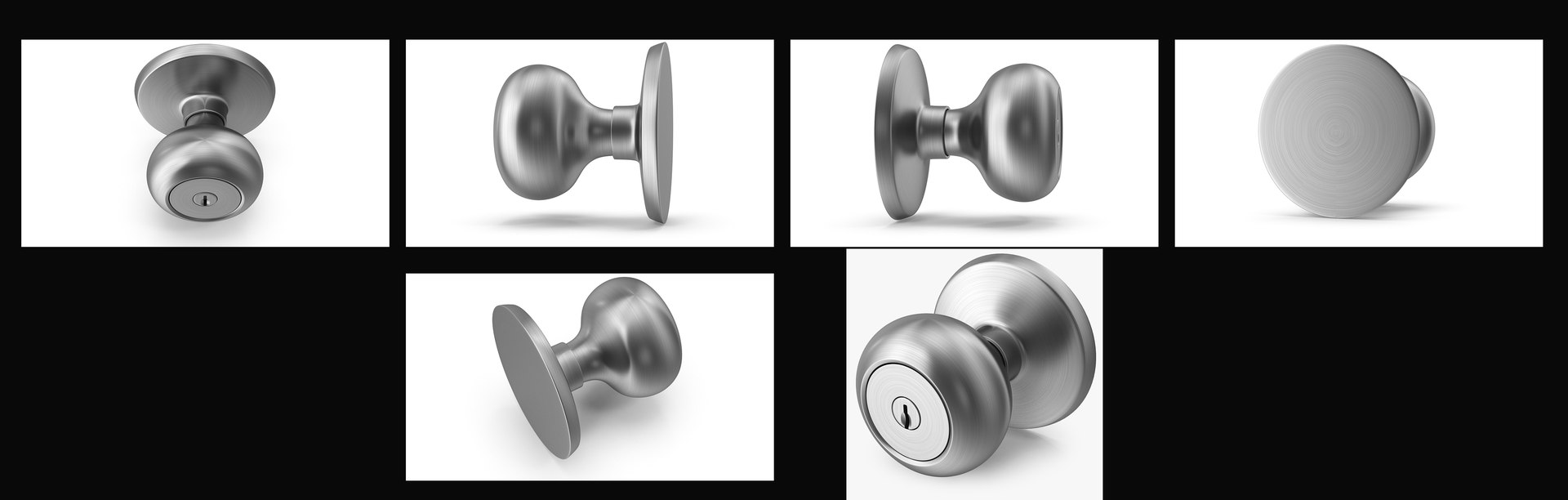 3D model Steel DoorKnob Lock Key Latch Hinge Collection V01 https://p.turbosquid.com/ts-thumb/q6/b9rspc/PU/doorknobkeyholesteel_v02_render_color/jpg/1623681431/1920x1080/fit_q87/4fa02a1a3ca24b30a81449522057fef9c48c4db4/doorknobkeyholesteel_v02_render_color.jpg