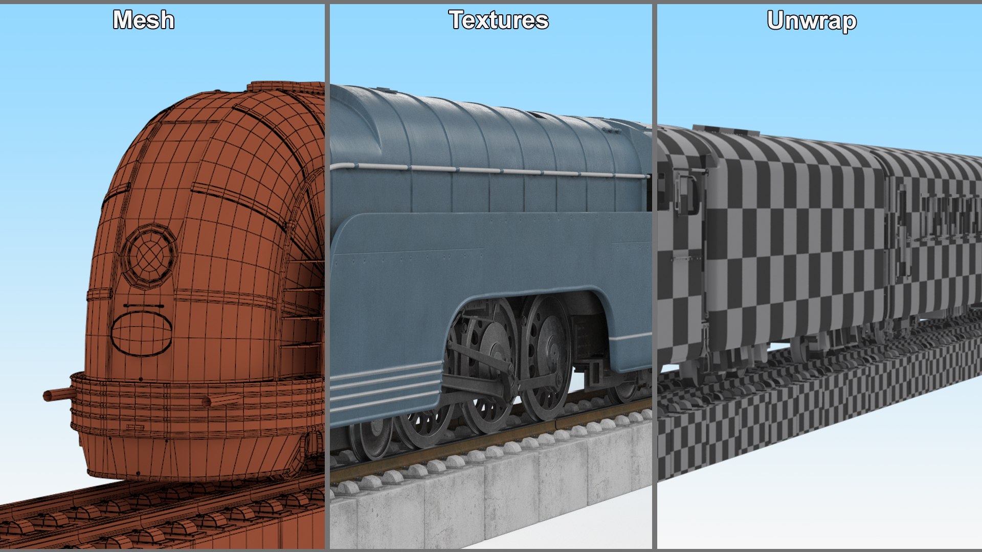 NYC Mercury Train With Railroad Model - TurboSquid 2426482