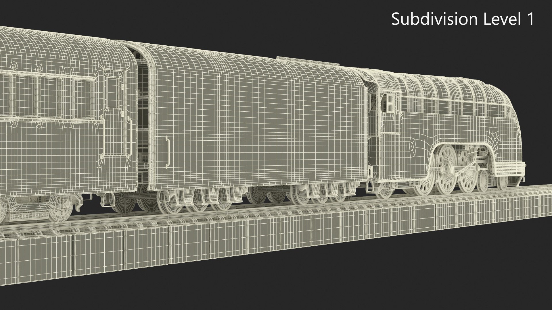 NYC Mercury Train With Railroad Model - TurboSquid 2426482
