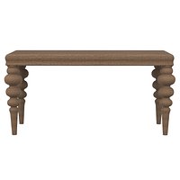 Turned Leg Ismail Console