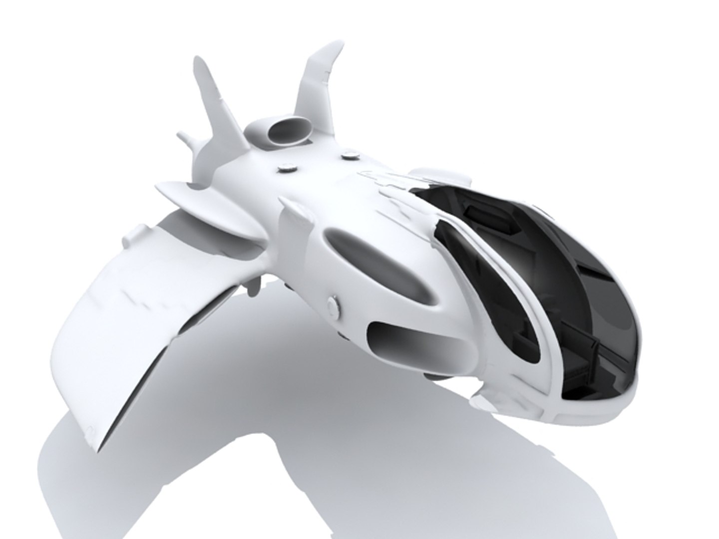 free fighters spacecraft 3d model