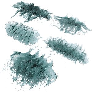 3D 5 Wave Collection V03 model