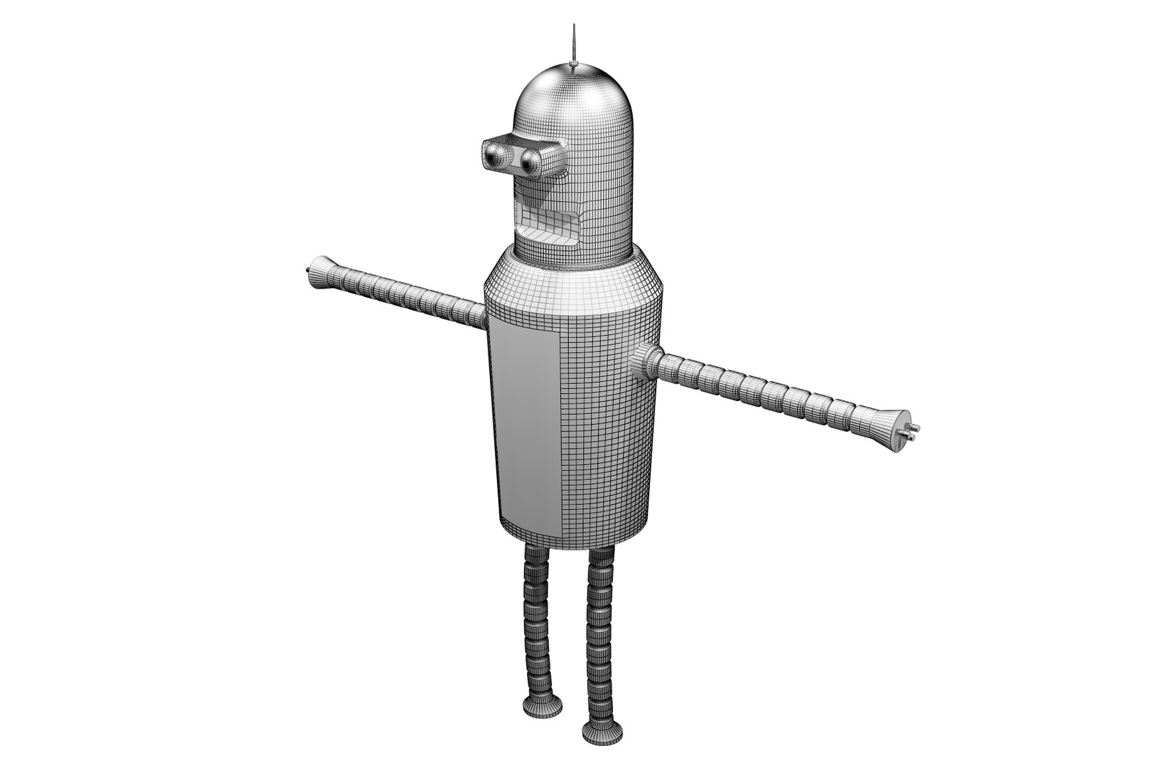 3D Model Bender Futurama - TurboSquid 1219642